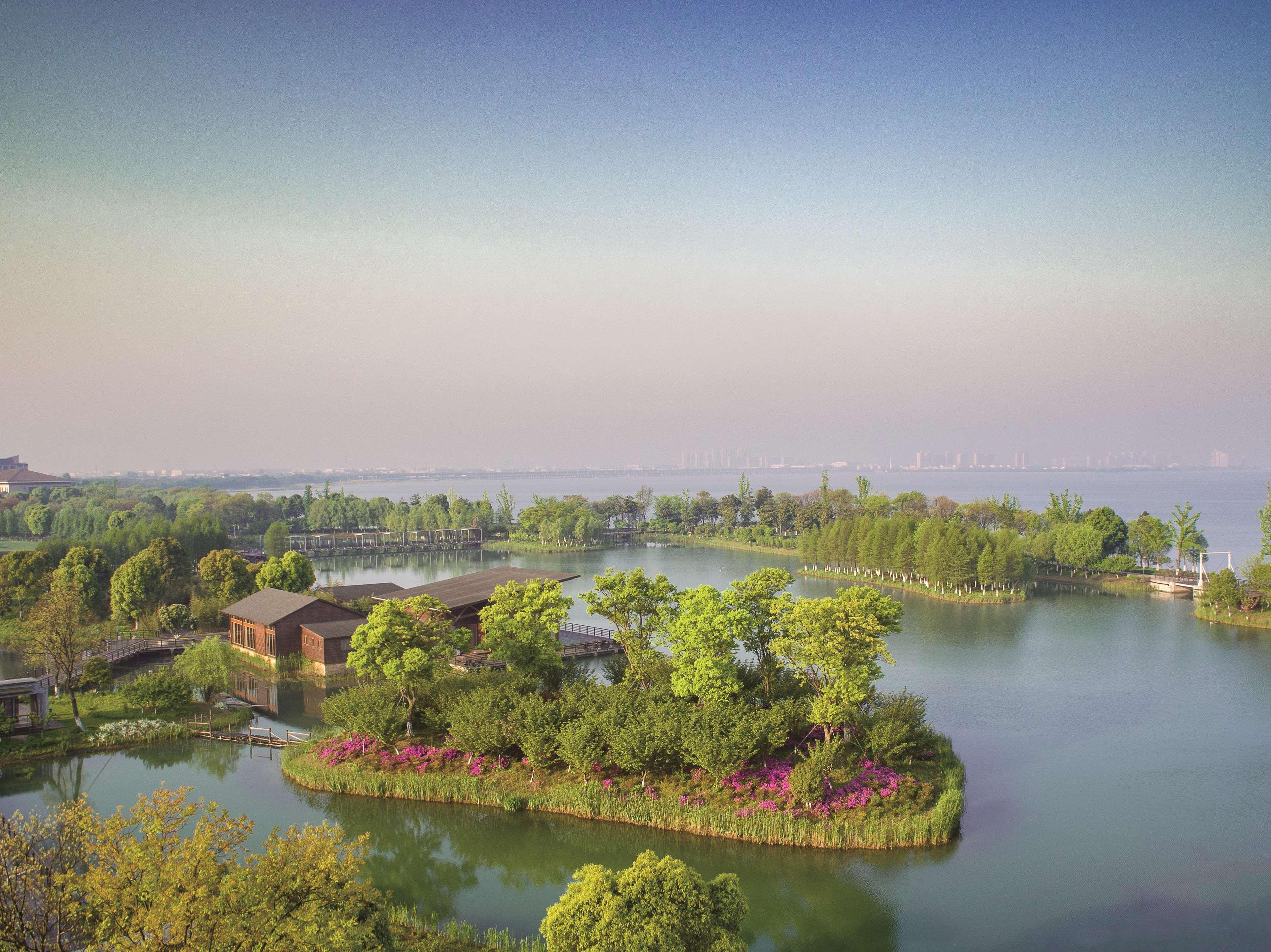 Fairmont Yangcheng Lake Hotel Kunshan  Exterior foto