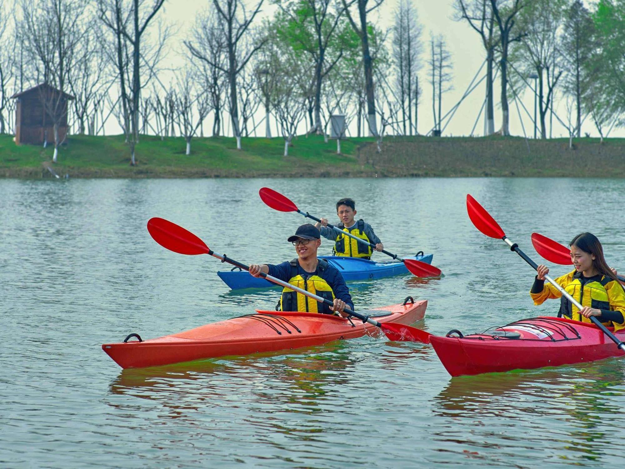 Fairmont Yangcheng Lake Hotel Kunshan  Exterior foto